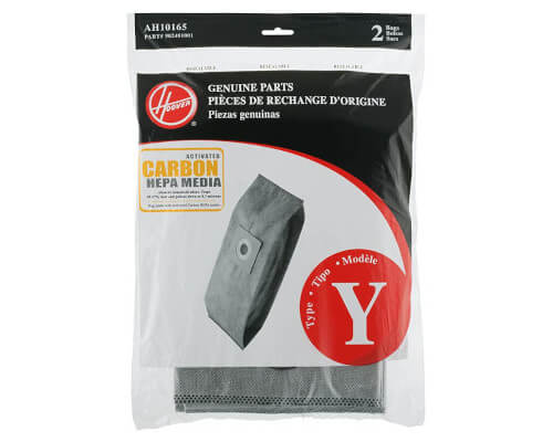 Hoover Type Y Carbon HEPA Media Bags AH10165 - Click Image to Close