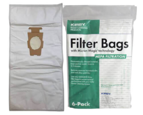 Kirby Avalir & Sentria HEPA Filter Bags (6 pk) - Click Image to Close