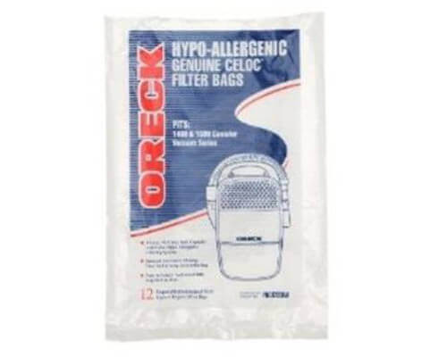 Oreck Edge 1400 & 1500 Canister Bags PKCC12DW - Click Image to Close