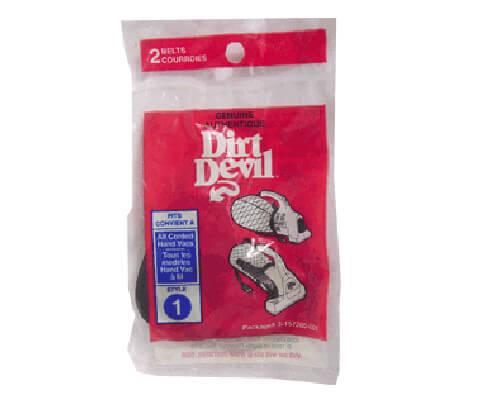 Dirt Devil Style 1 Hand Vac Belt (2 pk) - Click Image to Close