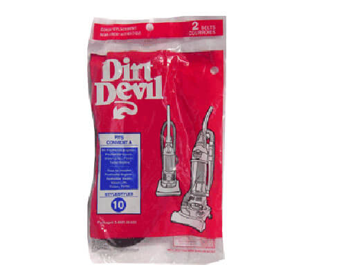 Dirt Devil Style 10 Vacuum Belt (2 pk) - Click Image to Close