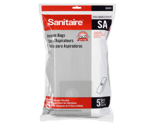Sanitaire Style SA Canister Bags (5 bags) - Click Image to Close