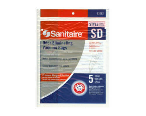Sanitaire Style SD Vacuum Bags (5 pack) - Click Image to Close