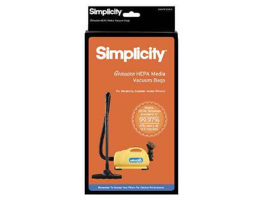 Simplicity Whoosh HEPA Vacuum Bags SOH-6 - Click Image to Close