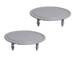 Kirby Sentria Front Wheel Hub Cap 131806 (2 k)