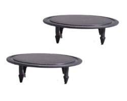 Kirby Avalir G6 G5 G4 Front Wheel Hub Cap (2 pk)