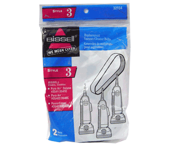 Bissell Style 3 Vacuum Belt 32034 (2 pack) - Click Image to Close