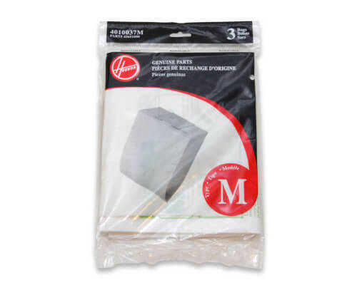 Hoover Type M Vacuum Bags 4010037M - Click Image to Close