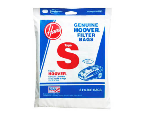 Hoover Type S Vacuum Bags 4010064S (3 pk) - Click Image to Close