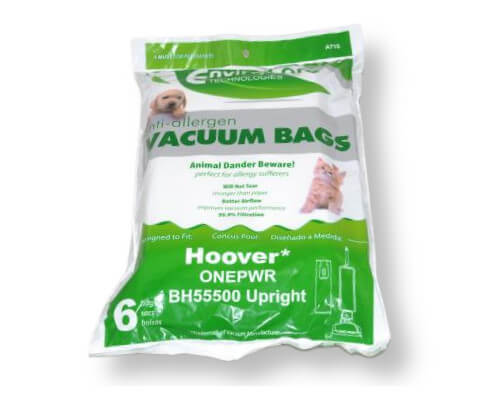 Hoover BH55500 ONEPWR Allergen Vacuum Bags (6 pk) - Click Image to Close