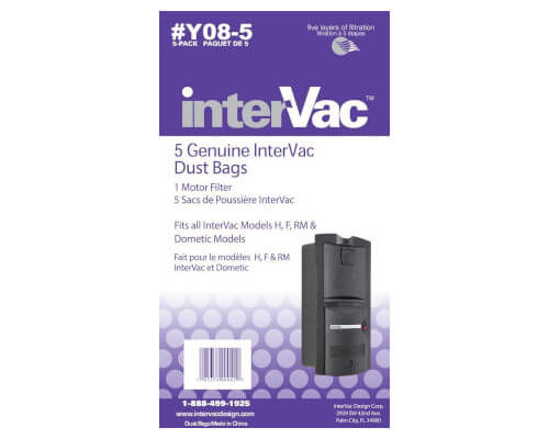 InterVac Y08-5 Dust Bags - Click Image to Close