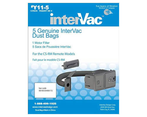 InterVac Y11-5 Dust Bags - Click Image to Close
