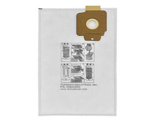 Tornado CV30 CV38 & CV48 Vacuum Bags 69043050 - Click Image to Close