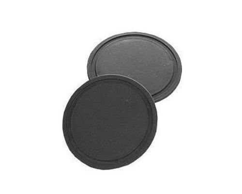 Kirby Rear Wheel Hub Cap Black (2 pack) - Click Image to Close