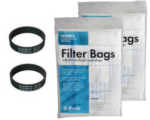 Kirby Universal Style Allergen Filter Bags Combo (4 & 2) - Click Image to Close