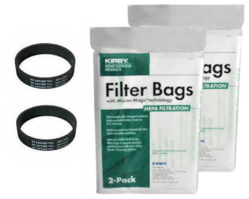 Kirby Universal Style HEPA Filter Bags Combo (4 & 2) - Click Image to Close