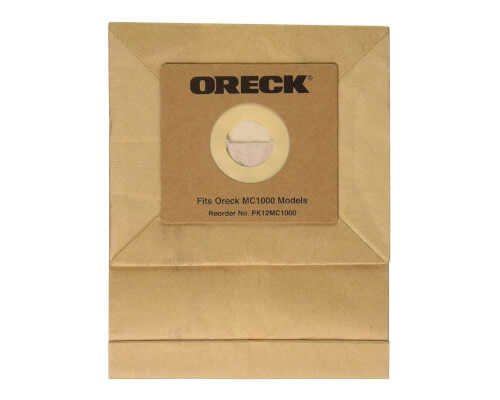 Oreck Quest Canister Bags PK12MC1000 - Click Image to Close