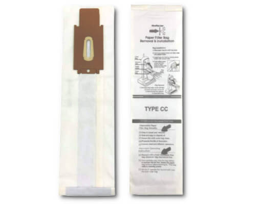 Oreck Type CC Upright Vacuum Bags (3 bags) - Click Image to Close