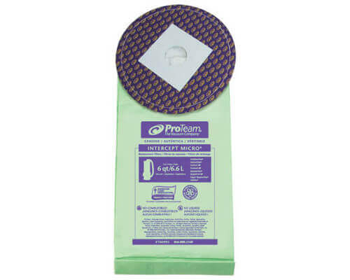 ProTeam 106995 Intercept Micro Filter Bags - 6 Quart - Click Image to Close