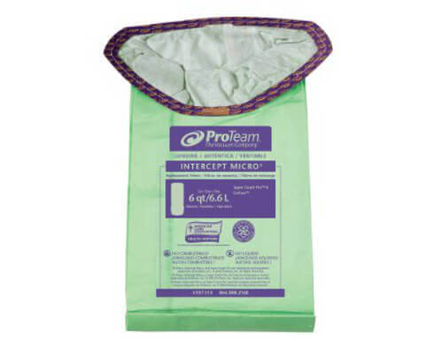 Proteam 107314 Intercept Micro Filter Bags - 6 Quart - Click Image to Close