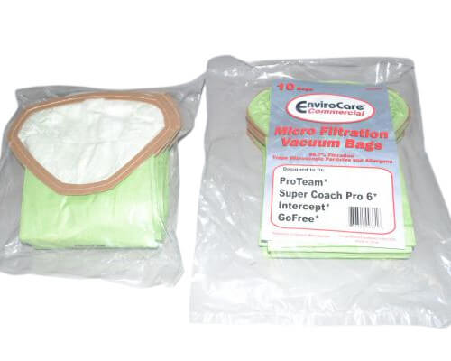 Proteam 107314 Micro Filtration Bags - 6 Quart - Click Image to Close