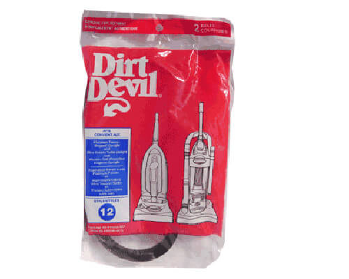 Dirt Devil Style 12 Vacuum Belt (2 pk) - Click Image to Close