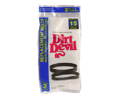 Dirt Devil Style 15 Vacuum Belt (2 pk) - Click Image to Close