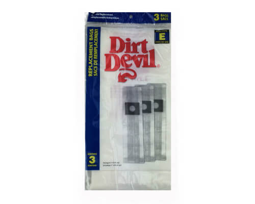 Dirt Devil Type E Broom Vac Bags 3070147001 - Click Image to Close