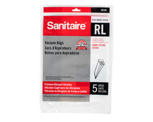 Sanitaire Style RL Vacuum Bags (5 pack) - Click Image to Close