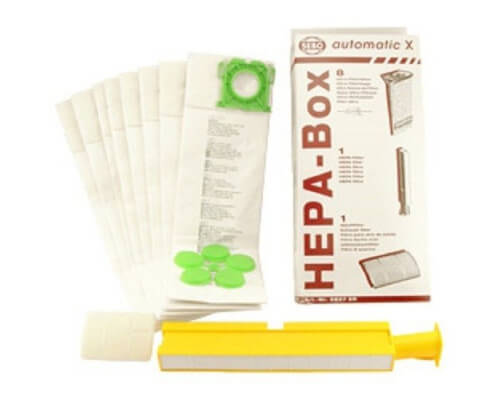 Sebo X4 & X5 Bag & HEPA Filter Kit 5827AM - Click Image to Close