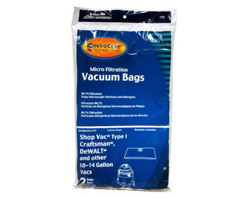 Shop Vac 90672 Type I Micro Filtration Bags - Click Image to Close