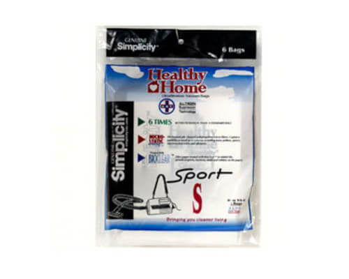 Simplicity Sport & S100 Type S Vacuum Bags SS-6 - Click Image to Close