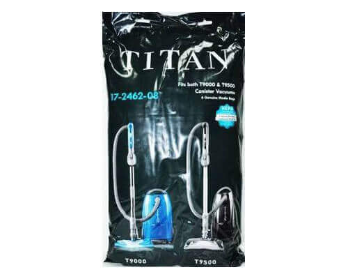 Titan T9000-6 HEPA Canister Vacuum Bags (6 pk) - Click Image to Close