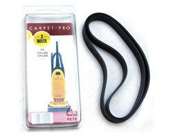 Carpet Pro CPU250-B2 Upright Vacuum Belt (2 pk)