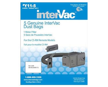 InterVac Y11-5 Dust Bags