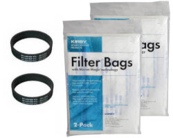 Kirby Universal Style Allergen Filter Bags Combo (4 & 2)