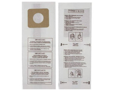 Panasonic Type U U-3 & U-6 Vacuum Bags (9 pk)