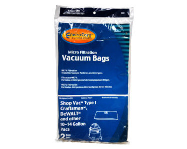Shop Vac 90672 Type I Micro Filtration Bags