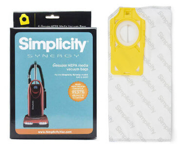 Simplicity Synergy S40 HEPA Vacuum Bags SPH-6