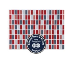 Sebo Felix & Dart Exhaust Filter (Red-Gray)