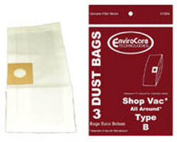 Shop Vac 90668 Type B Bags 2 to 2.5 gallon